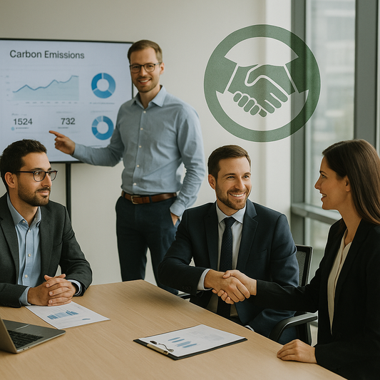 Business carbon offset service